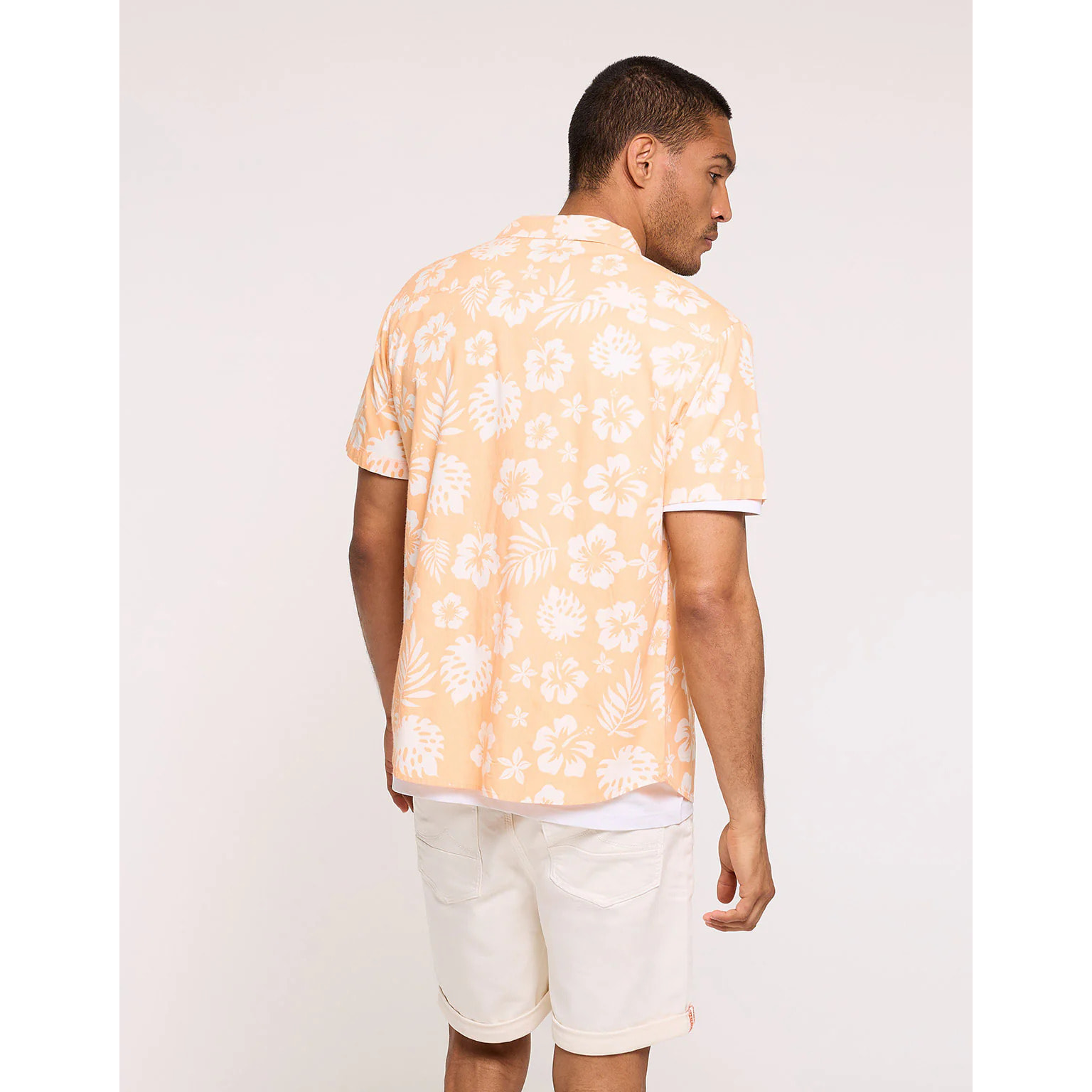 Camisa Manga Corta Naranja - Hollis