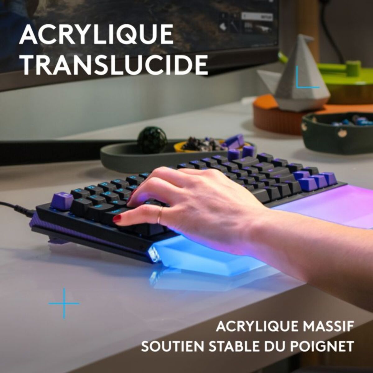 Repose-poignet LOGITECH G512 X PALM REST 75
