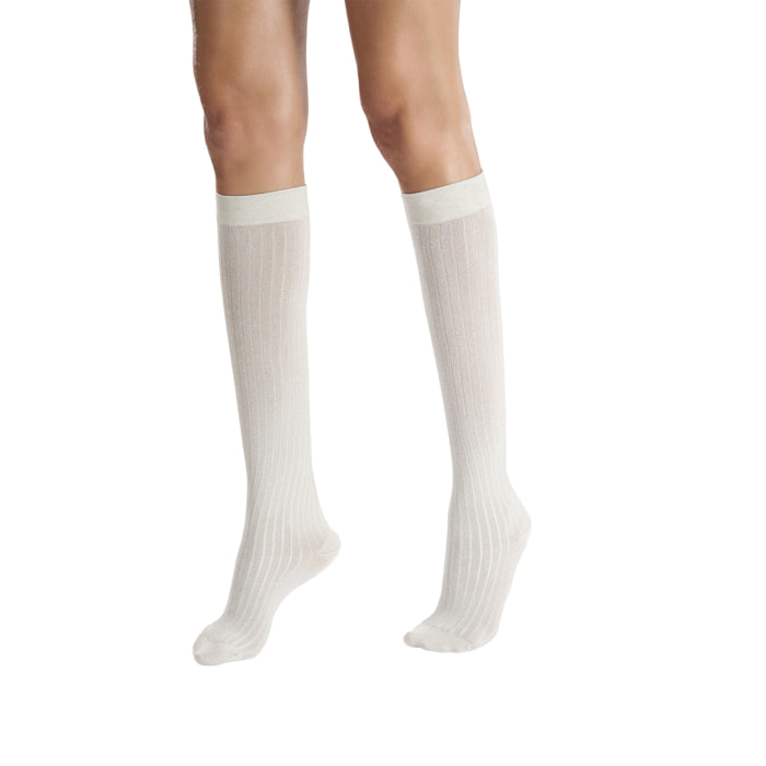 Collant Shimmer Rib Knee-Highs