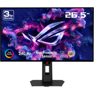 Ecran PC Gamer ASUS XG27AQDMGR 27" QHD 240Hz OLED HDR True Black 400 HDMI 2.1