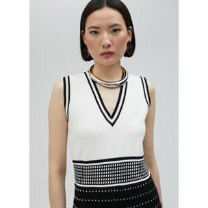 Vestito in maglia effetto plissettato