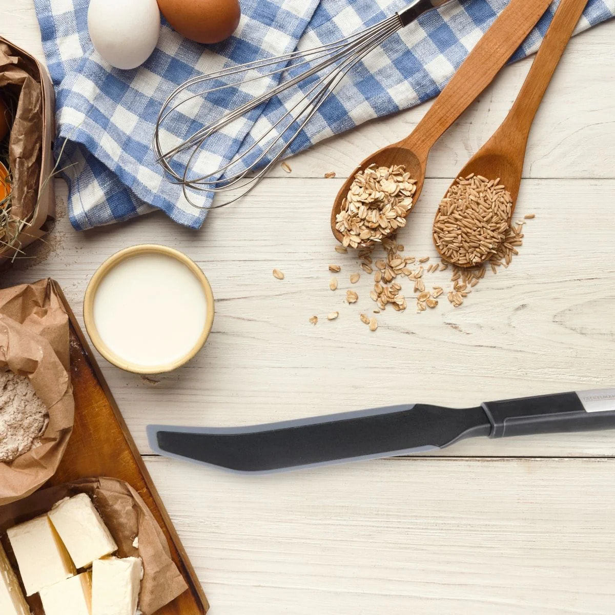 Spatule Thermomix extra longue 33 cm Fackelmann