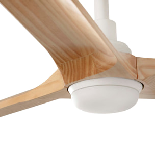 HEYWOOD S LED Ventilador de techo blanco