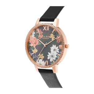 Reloj Olivia Burton OB16BF31 Mujer Analogico Cuarzo con Correa de Piel sintetica