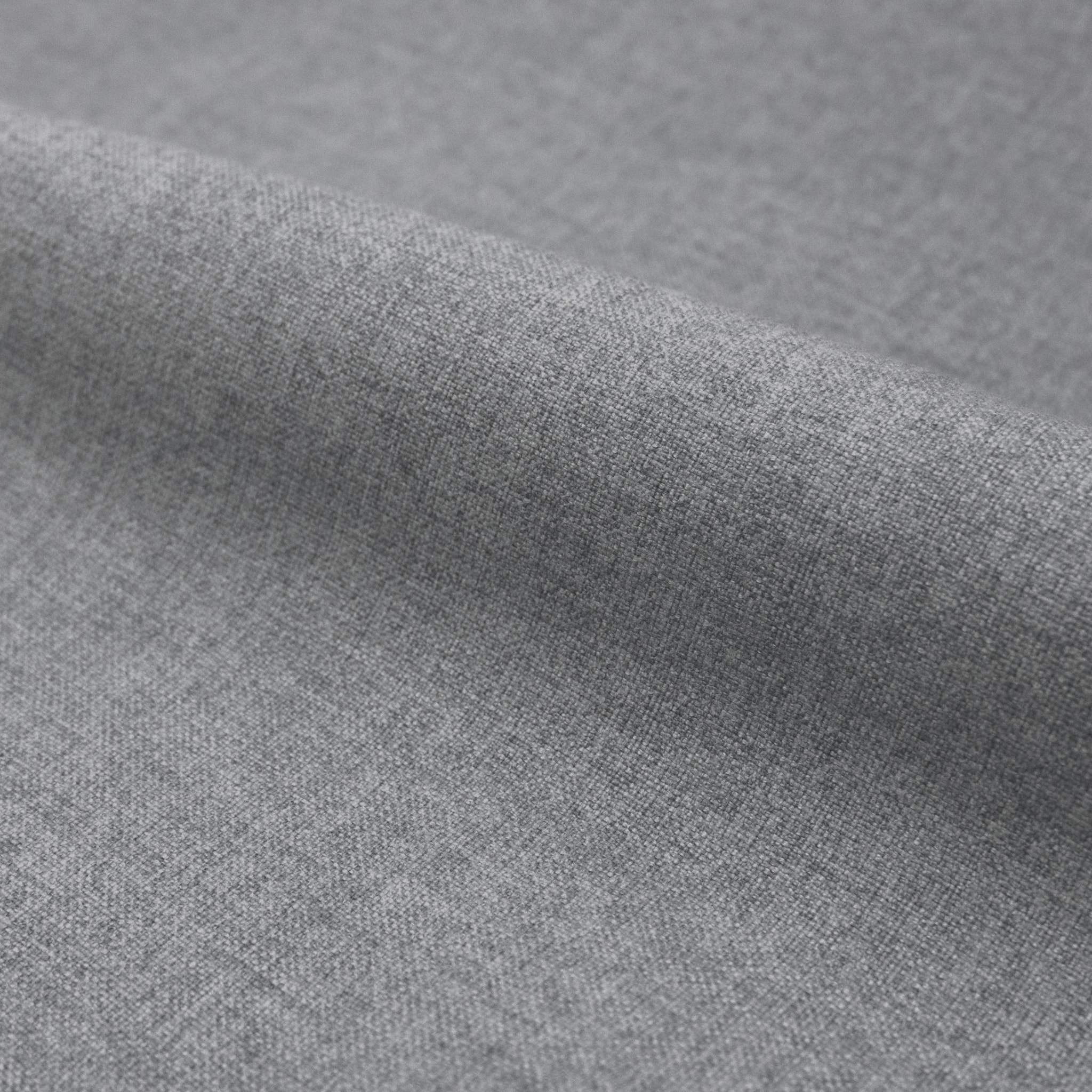 Lit double 160x200 cm avec coffre en tissu gris - Tilly
