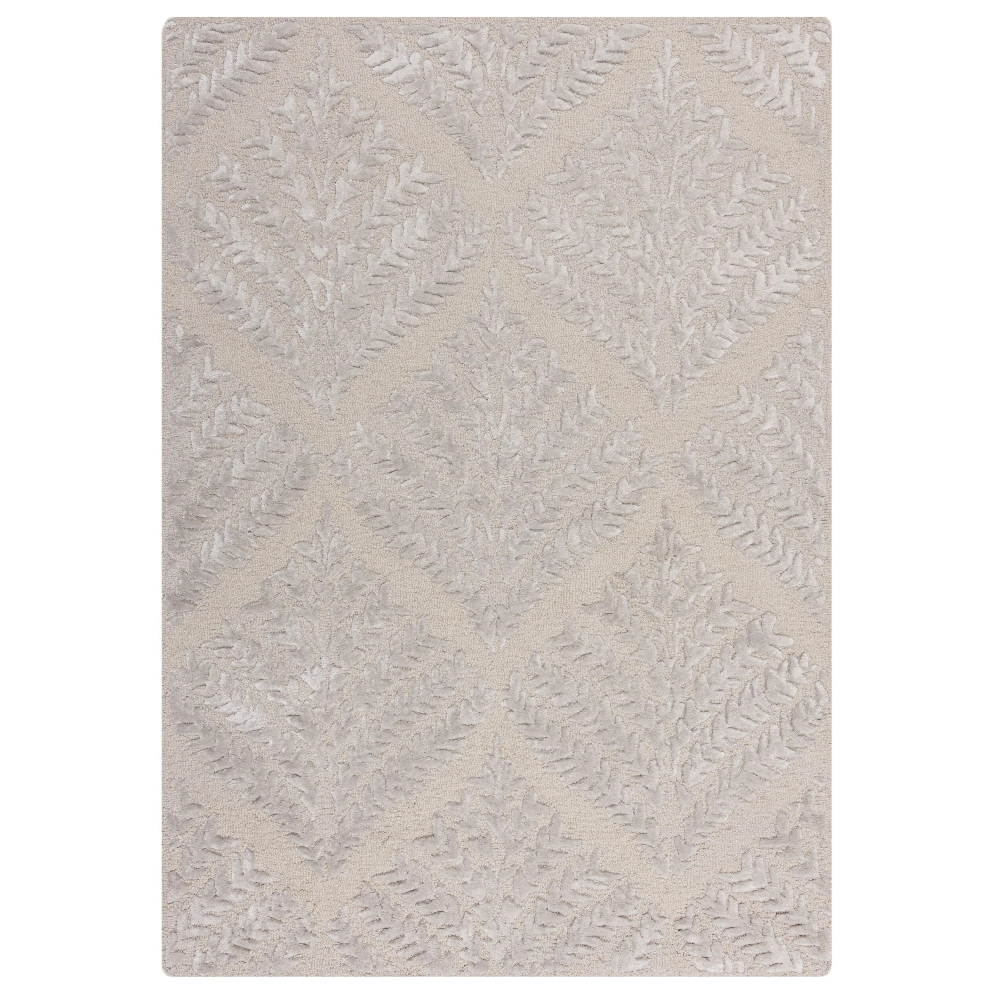 Tapis floral en laine SLOANE