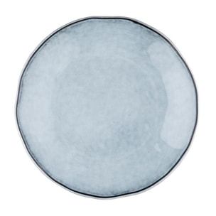 Assiette CLOUD Ø27cm - 6 pièces - Gris orage