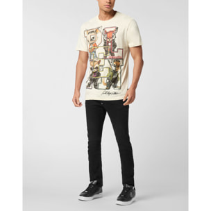 PHILIPP PLEIN T-Shirt Round Neck Ss COLLEGE