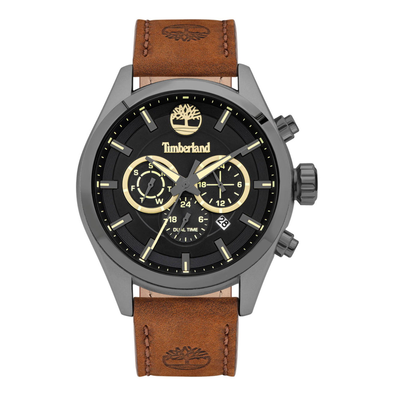 Reloj Timberland TBL.16062JYU-02 Hombre Analogico Cuarzo con Correa de Cuero
