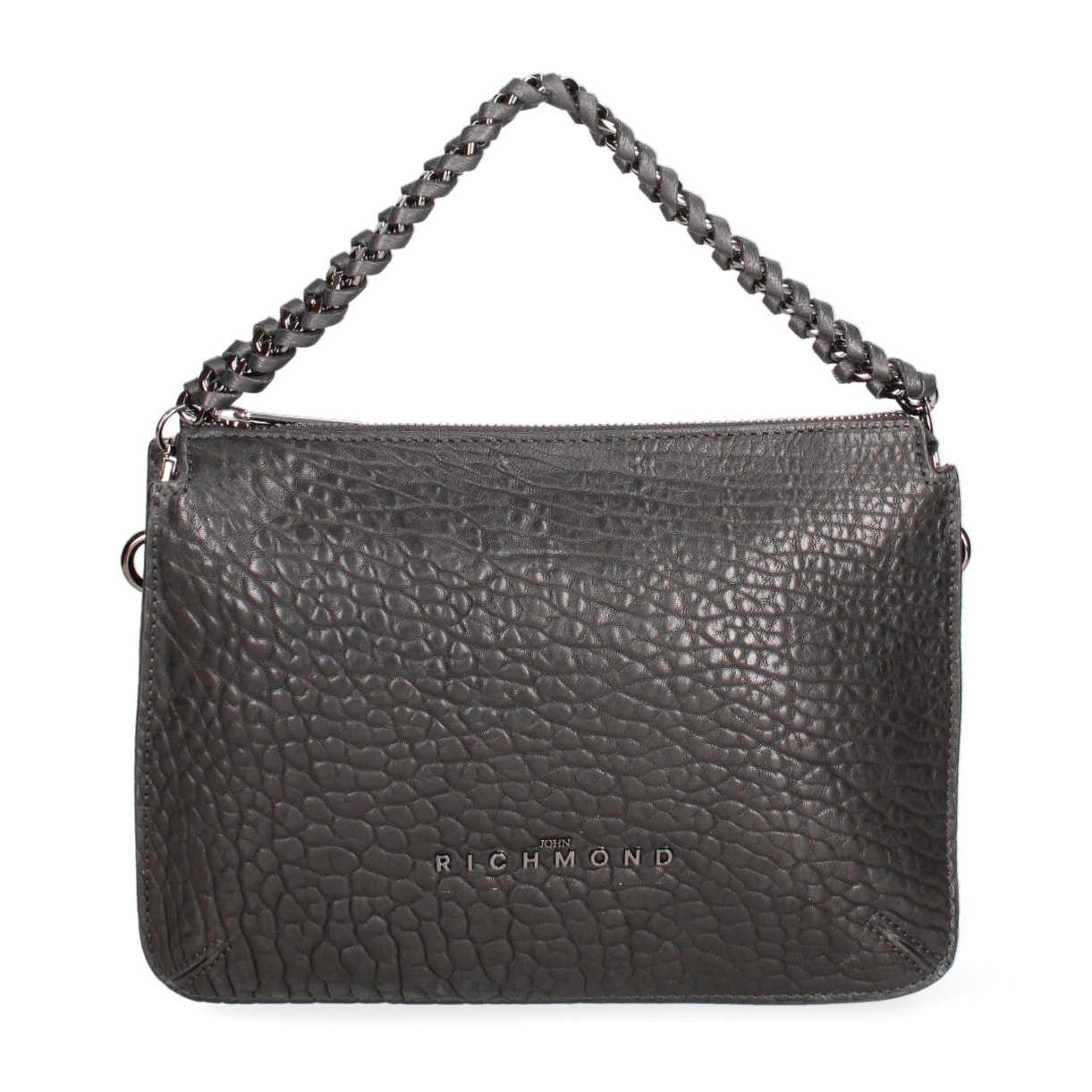 Borsa a spalla da donna Made in Italy - Lumina Elite - Vera pelle - 27.0 x 22.0 x 4.0 cm