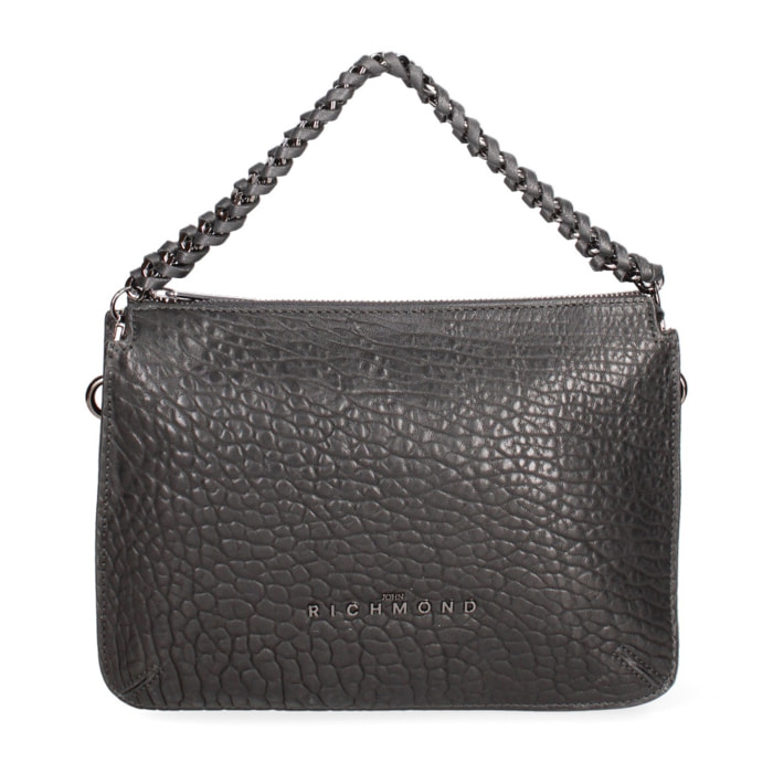 Borsa a spalla da donna Made in Italy - Lumina Elite - Vera pelle - 27.0 x 22.0 x 4.0 cm