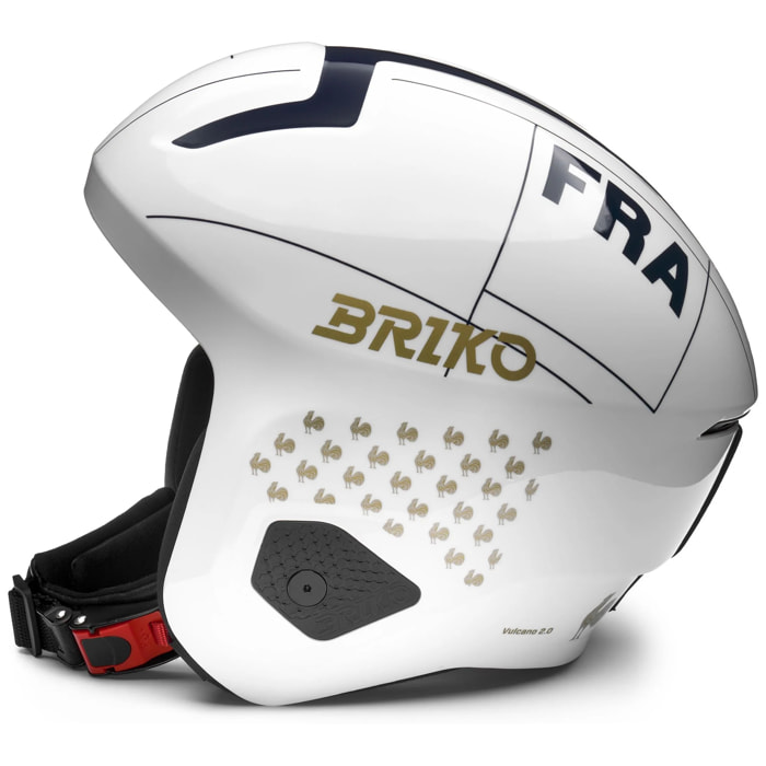Briko - Caschi, Uomo Donna, Bianco - Vulcano 2.0 France Mips