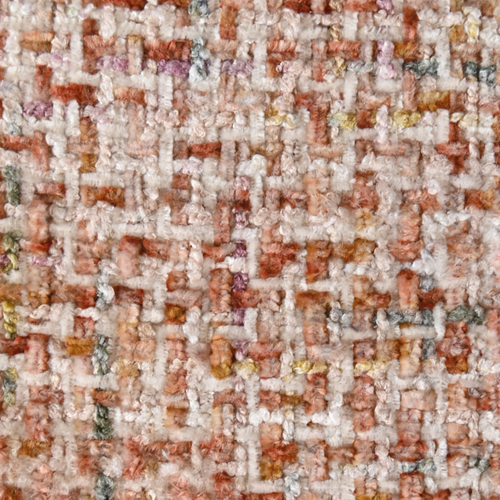 Tissu tweed - Rose