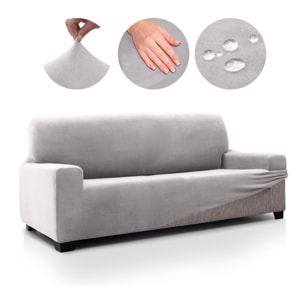Funda de sofá TERCIOPELO ANTI MANCHAS Multi elástica modelo VERONICA
