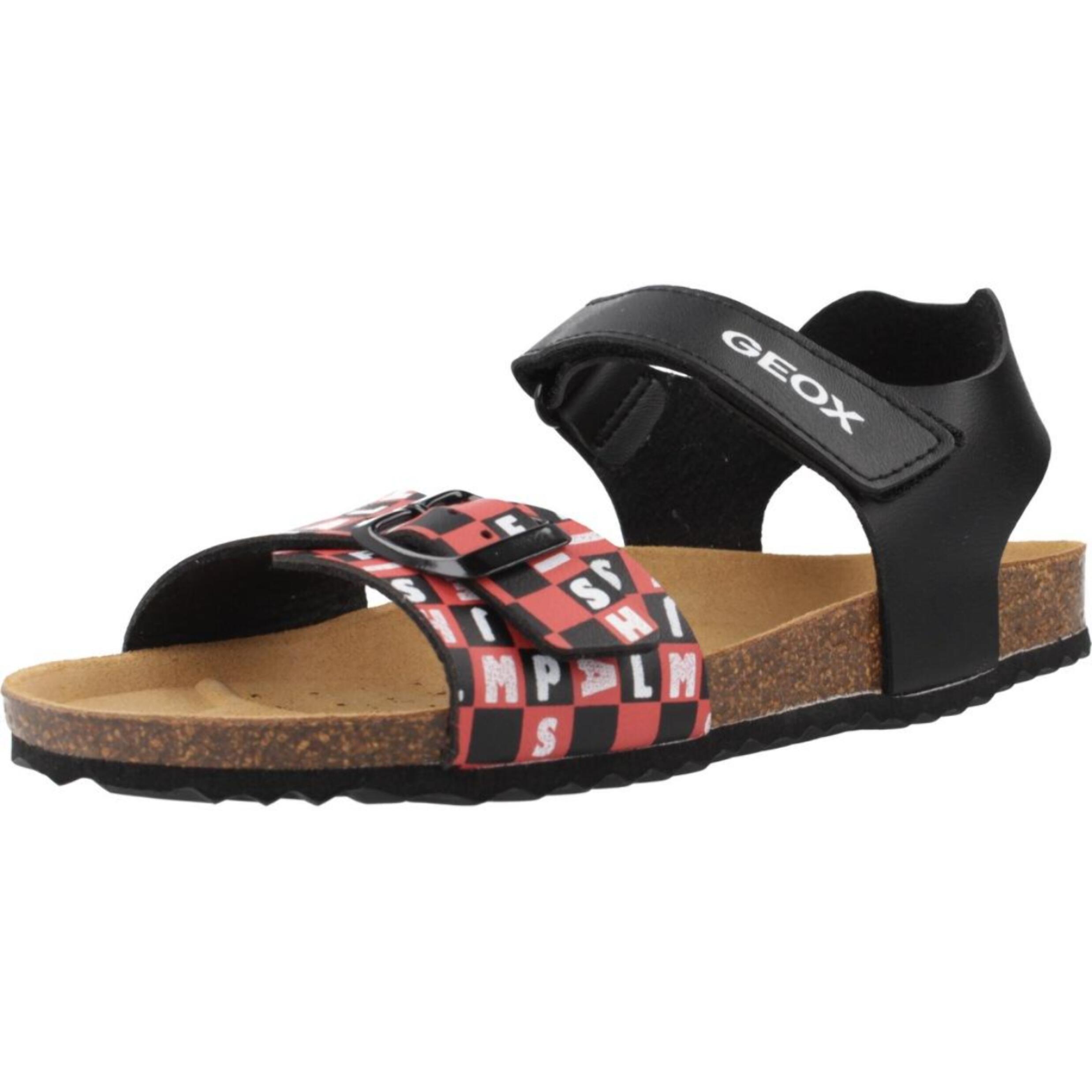 Sandalias Niño de la marca GEOX  modelo J GHITA BOY NEGRO