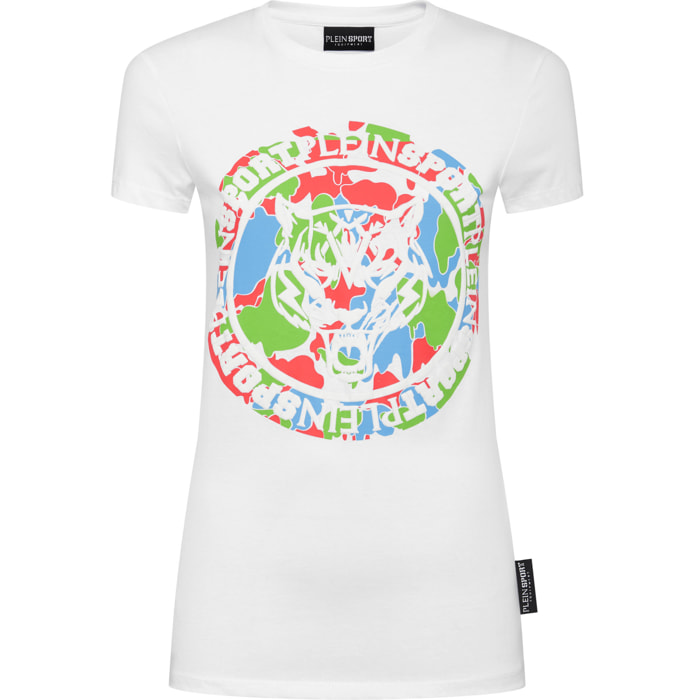 PLEIN SPORT T-Shirt Slim Fit CARBON TIGER