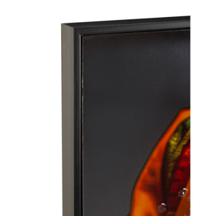 STAMPA DECORATA SU TELA LACCATA C/CORNICE MAYA CM 60X4
X120