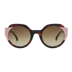 Gafas de sol OCEAN SIMGAPUR - Rosa transparente / Gris