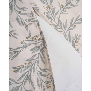 Funda nórdica 100% algodón olive verde seco
