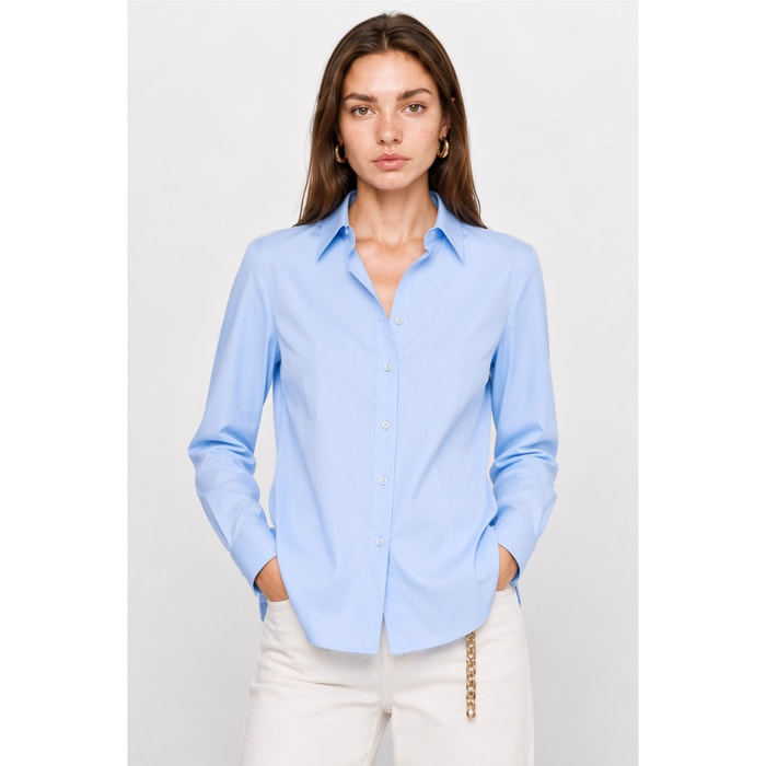 Kocca - Camicia da donna classica a maniche lunghe in cotone Donna