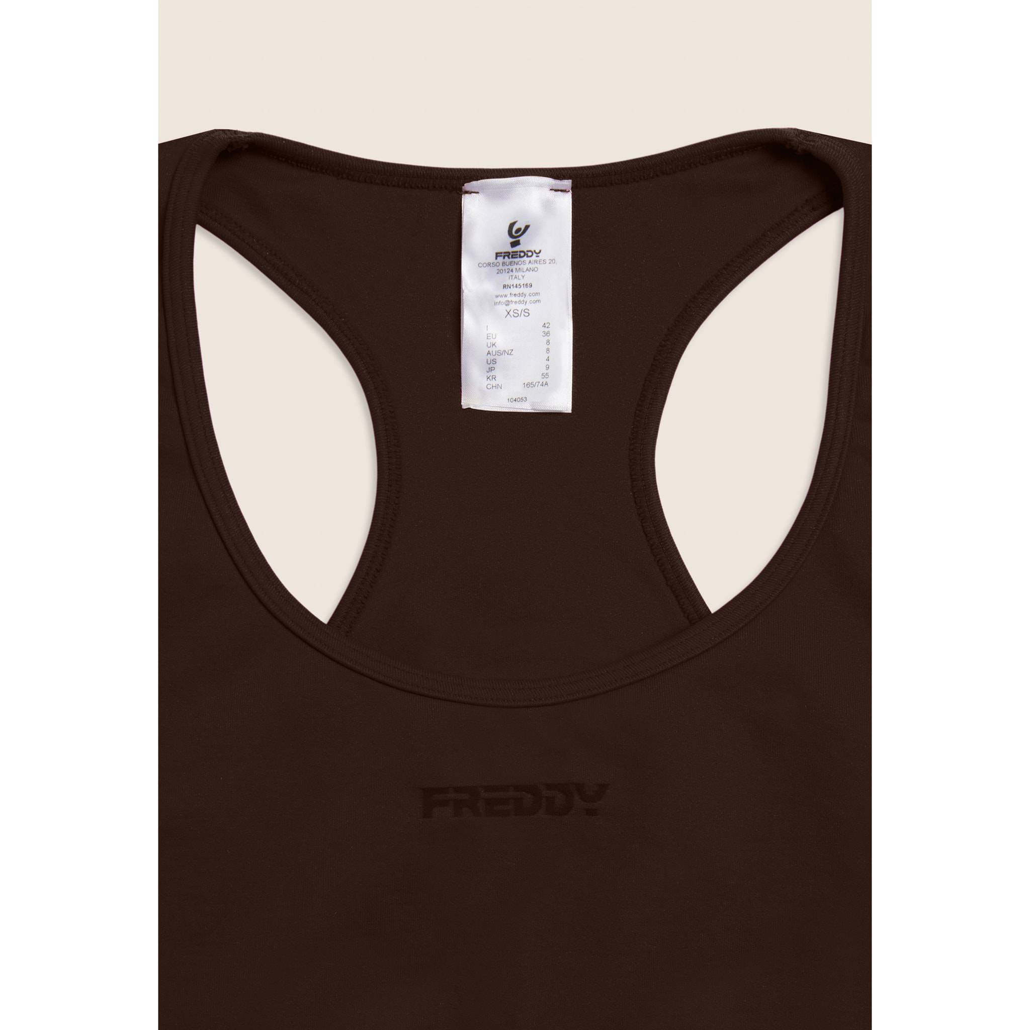 Tuta Jumpsuit Seamless Short con cut-out sulla schiena