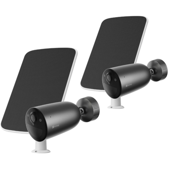 Caméra de surveillance EZVIZ 2 EB3 Type C + 2 panneaux solaires