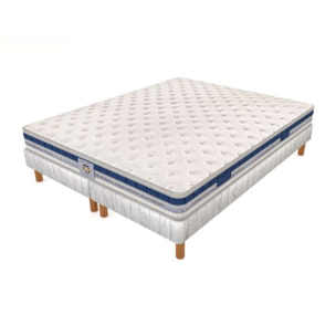 ENSEMBLE Villandry - Matelas 2 Places + 2 Sommiers