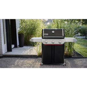 Barbecue gaz WEBER Genesis E-315W Plancha, sur chariot, 3 brûleurs, surface de cuisson 68 x 48 cm