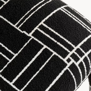 Chaise Tobi Trio noire Kare Design