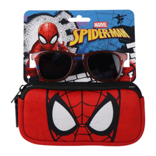 Juego de Gafas de sol y funda Spiderman