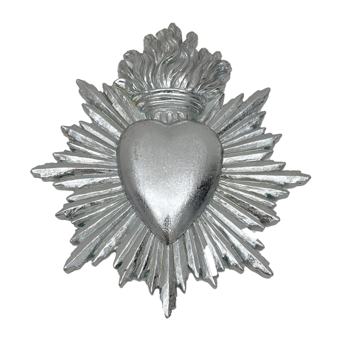 Grand Ex-voto déco murale - Argent