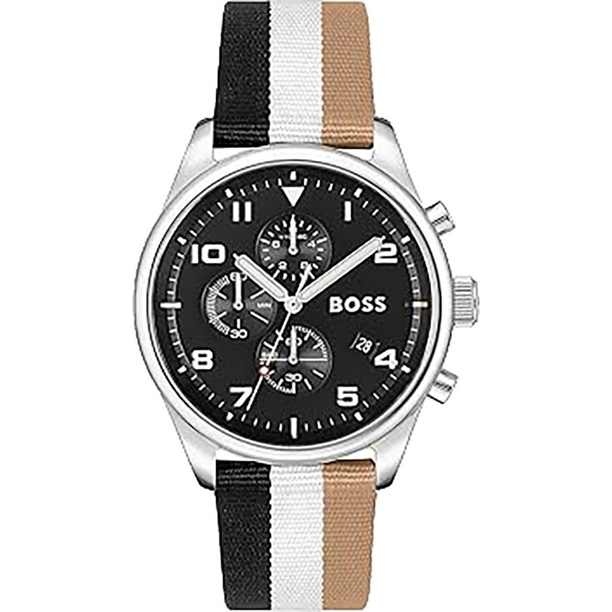 Reloj Boss 1514062 Hombre Analogico Cuarzo con Correa de Piel