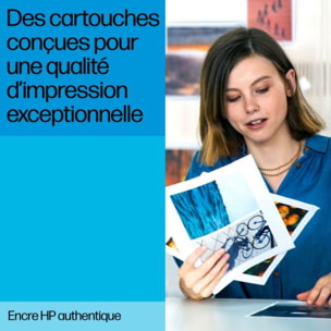 Cartouche d'encre HP Pack de 4 Originales 937 (Noir + 3 Couleurs) - 6T0J3AE