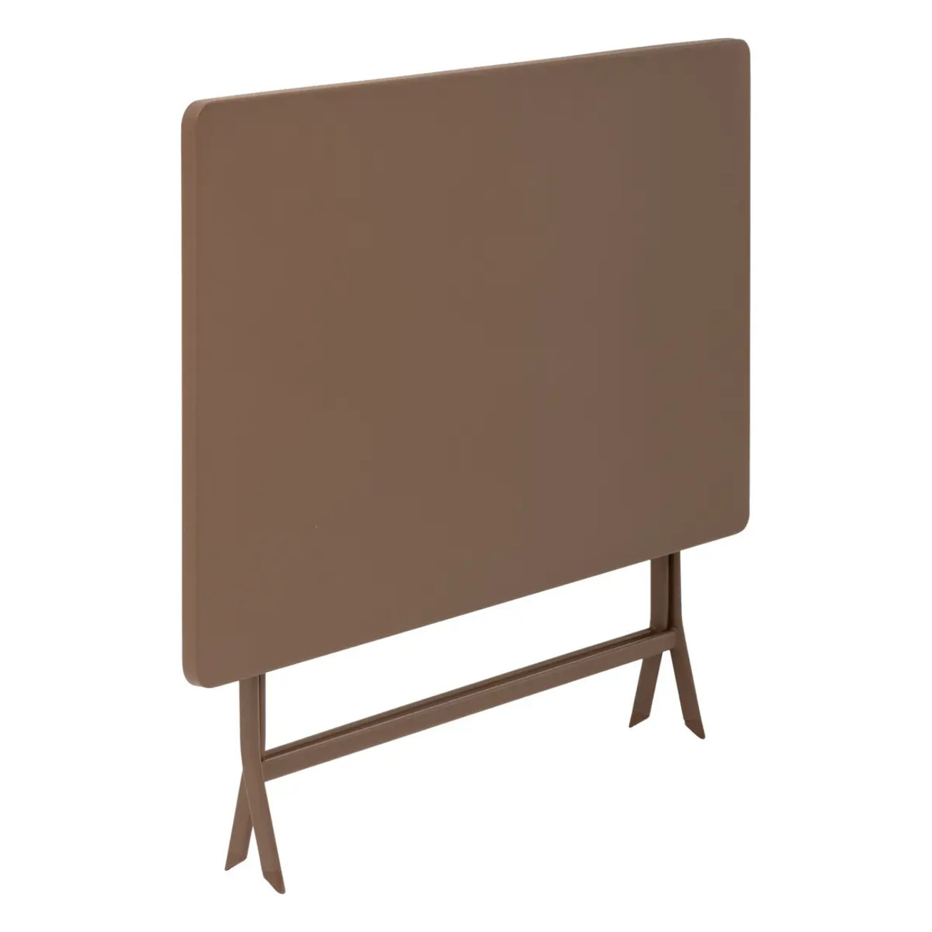 Table de jardin pliante rectangulaire "Greensboro" bronze 4 places