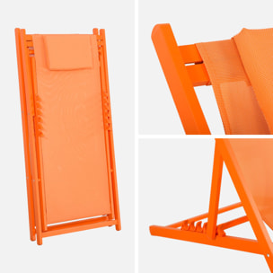 Bain de soleil aluminium multi positions (lot de 2) GAIA