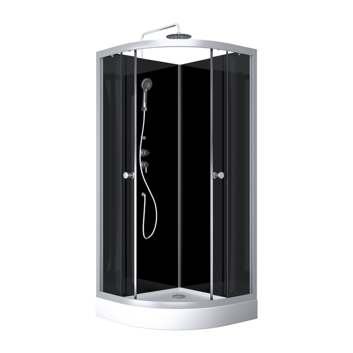 cabine de douche ROUND SHADOW CORNER 90x90x230cm