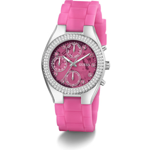 Guess Reloj Analógico De Cuarzo Sparkling Pink
