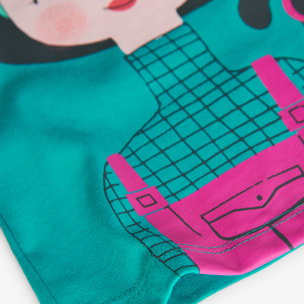 Camiseta punto básica de bebé niña -BCI