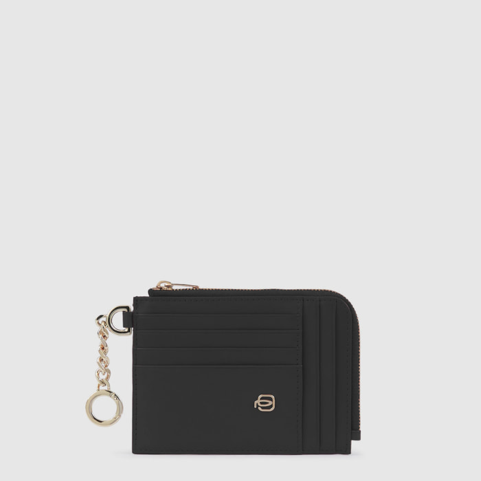 Piquadro Portacarte con portachiavi