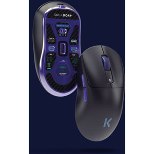 Souris Gamer Sans Fil SKILLKORP M20 Noir Ultimate 1K