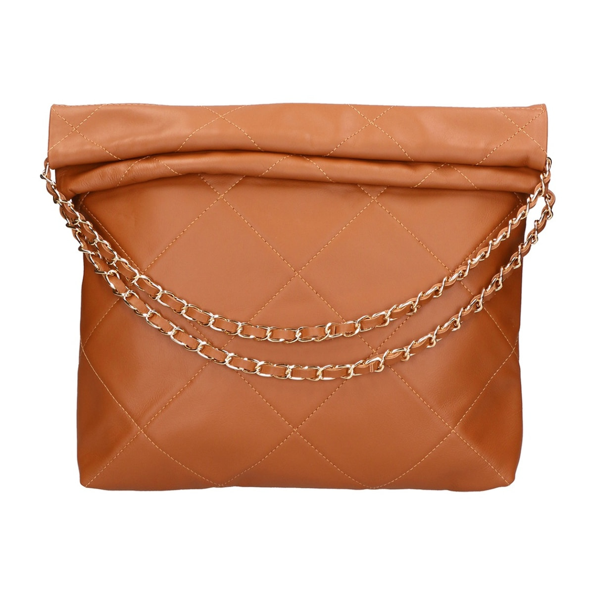 Borsa a spalla donna - Modello Violante - Vera pelle - 28.0 x 16.0 x 8.0 cm
