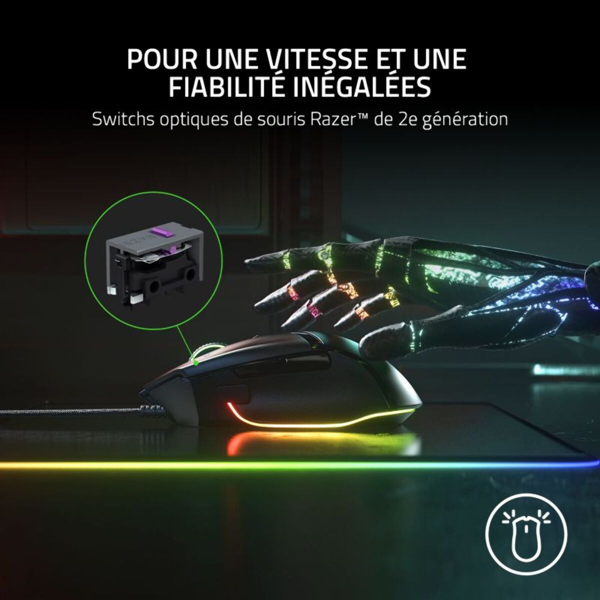 Souris Gamer Filaire RAZER Basilisk V3