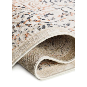 KEOPS Alfombra vintage con relieve multicolor, varias medidas disponibles.