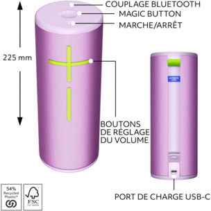 Enceinte portable ULTIMATE EARS Megaboom 4 Lilas