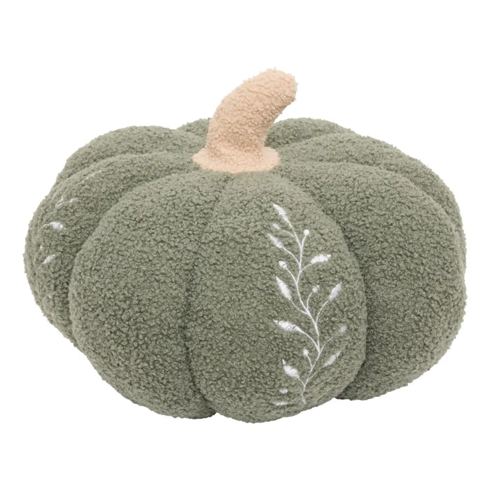 Coussin citrouille Automne 32x32cm beige
