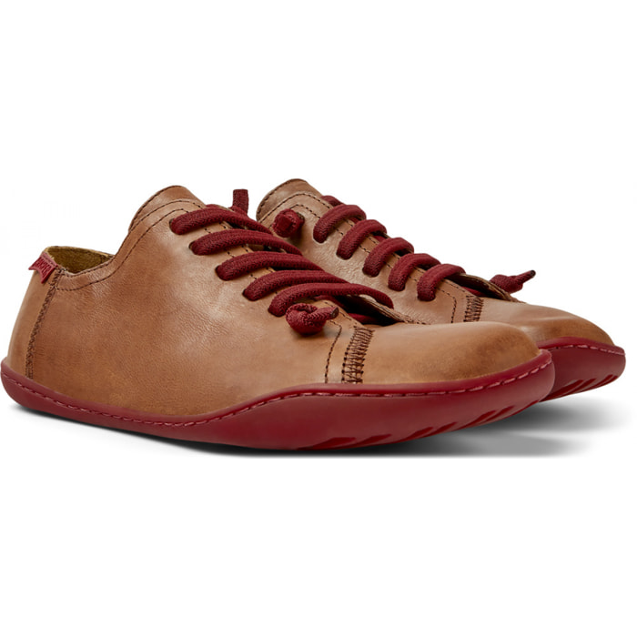 CAMPER Peu Cami - Sneakers Zapatillas Marrón Mujer