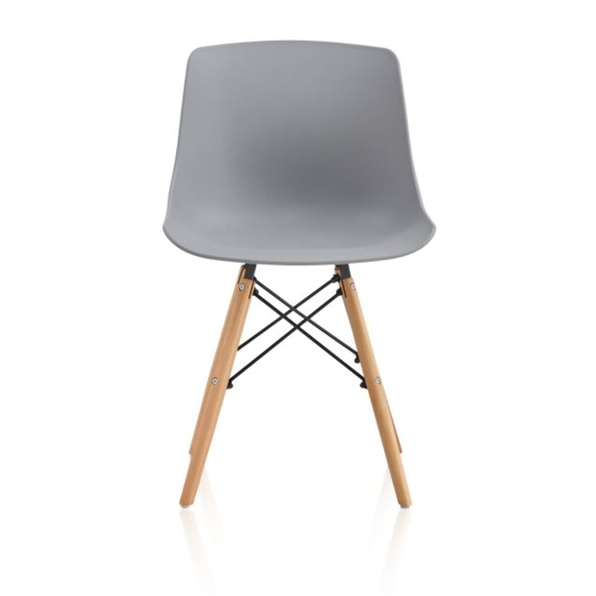 Pack 4 sillas de comedor Fredo Gris