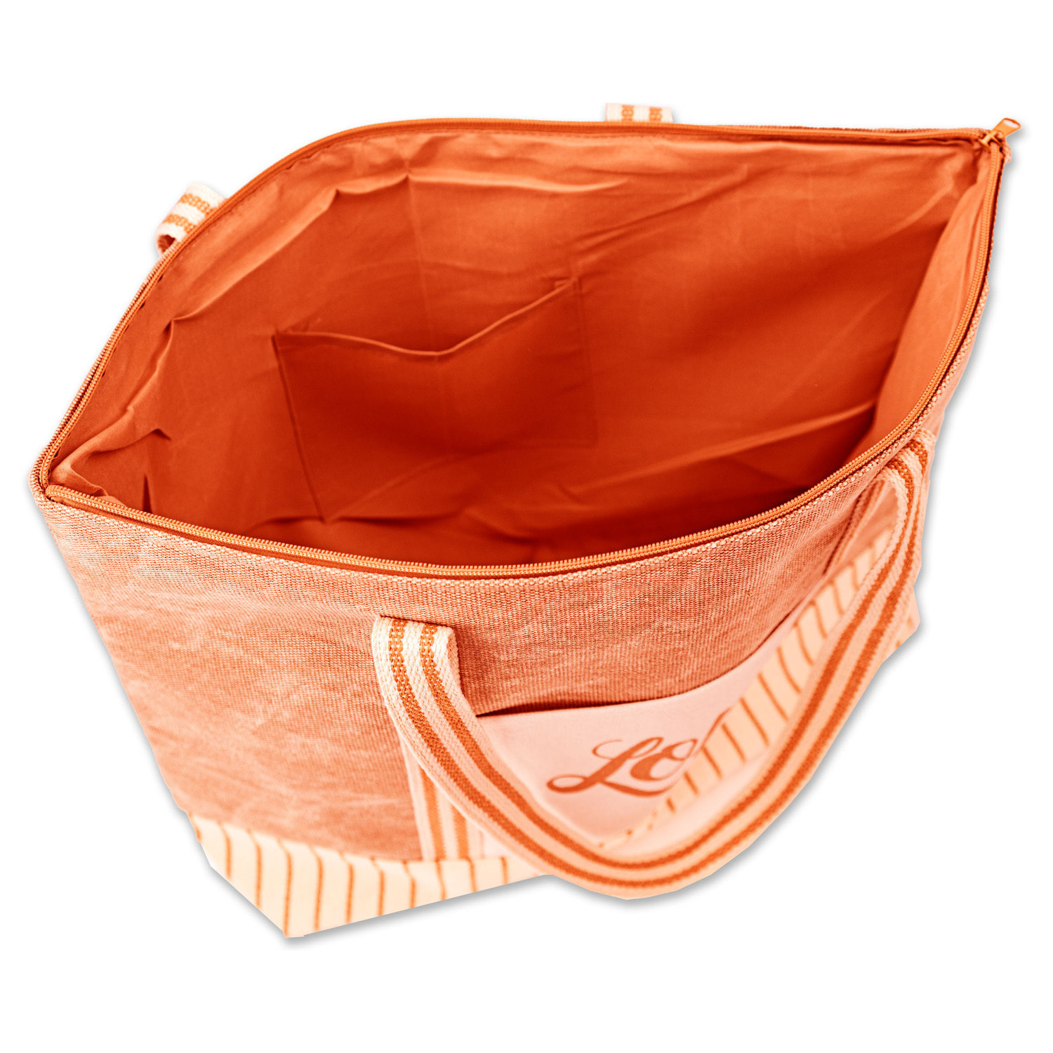 Bolso De Playa Lois Galwey Naranja