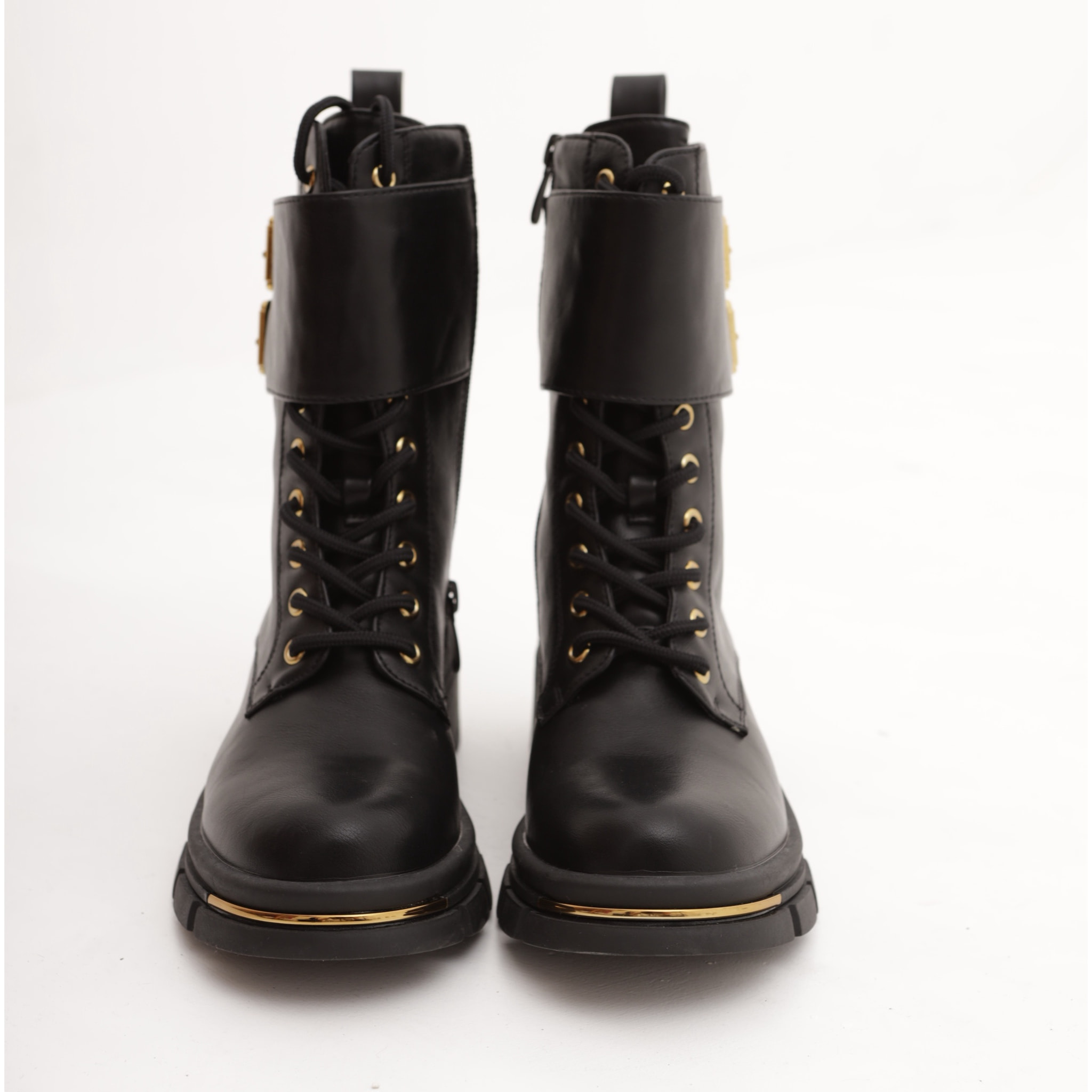 ANFIBIO CON FIBBIE CAVIGLIA NERO