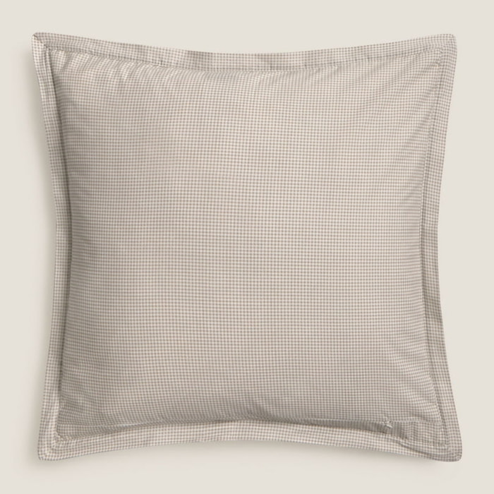 Funda de cuadrante algodón 180 hilos patchwork Gropat color gris piedra 100% Algodón